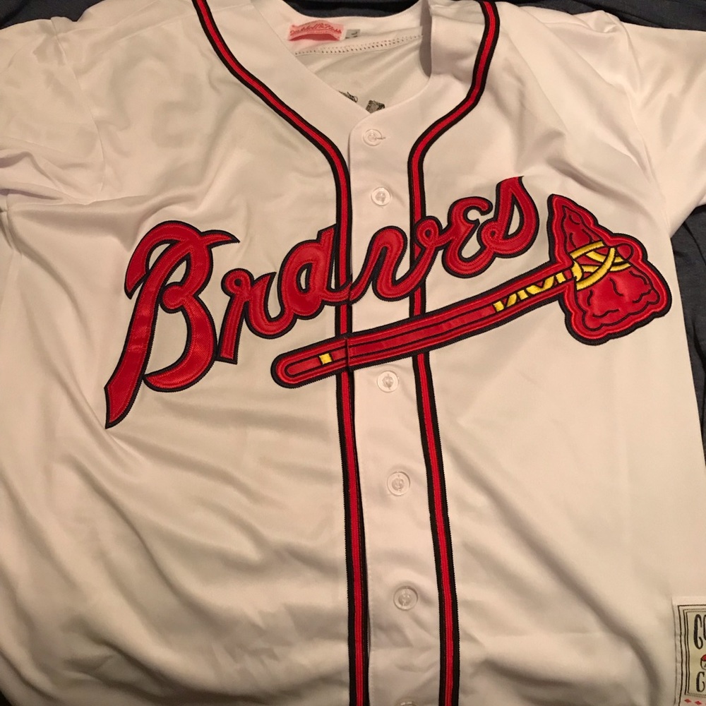 COPY - Chipper jones Mitchell & ness jersey Coope…